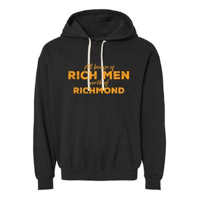 Rich Men North Of Richmond American Anthem Oliver Anthony Garment-Dyed Fleece Hoodie