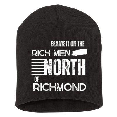 Rich Men North Of Richmond American Anthem Oliver Anthony Short Acrylic Beanie