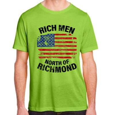 Rich Men North Of Richmond American Flag Adult ChromaSoft Performance T-Shirt