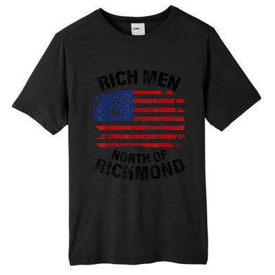 Rich Men North Of Richmond American Flag Tall Fusion ChromaSoft Performance T-Shirt