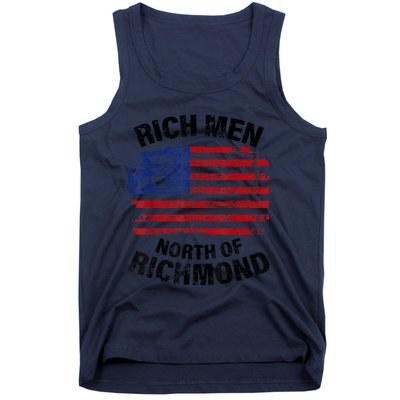 Rich Men North Of Richmond American Flag Tank Top