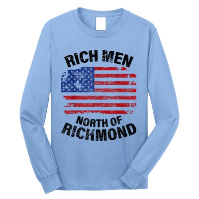 Rich Men North Of Richmond American Flag Long Sleeve Shirt