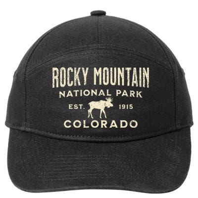 Rocky Mountain National Park 7-Panel Snapback Hat