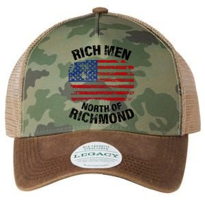 Rich Men North Of Richmond American Flag Legacy Tie Dye Trucker Hat