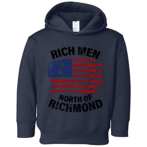 Rich Men North Of Richmond American Flag Toddler Hoodie