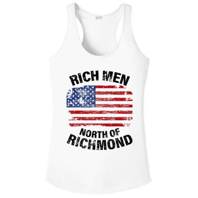 Rich Men North Of Richmond American Flag Ladies PosiCharge Competitor Racerback Tank