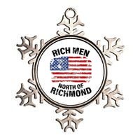 Rich Men North Of Richmond American Flag Metallic Star Ornament