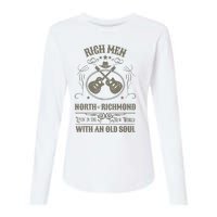 Rich Men North Of Richmond Live In The New World With An Old Soul Womens Cotton Relaxed Long Sleeve T-Shirt