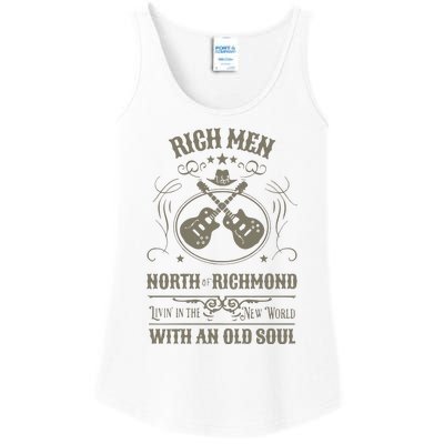 Rich Men North Of Richmond Live In The New World With An Old Soul Ladies Essential Tank