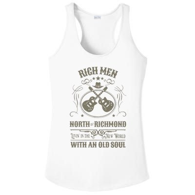 Rich Men North Of Richmond Live In The New World With An Old Soul Ladies PosiCharge Competitor Racerback Tank