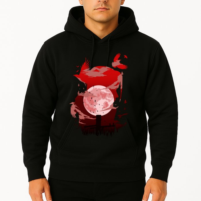 Red Moon Ninja Hoodie