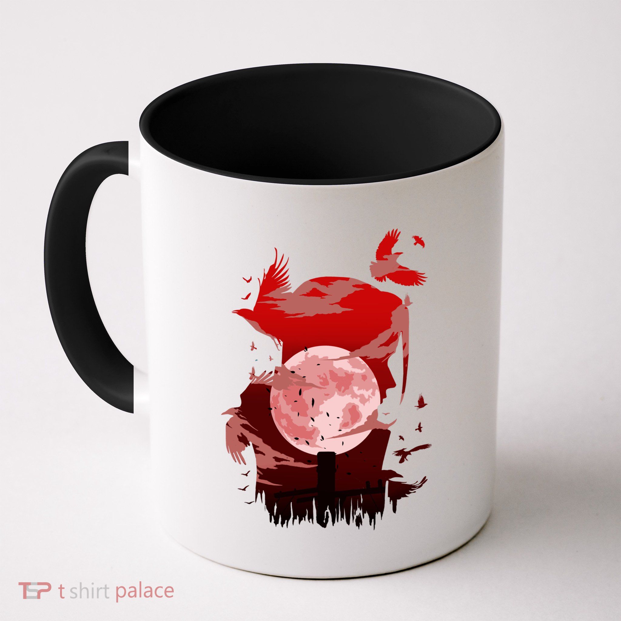 Red Moon Ninja Mug