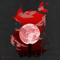 Red Moon Ninja 11oz C Handle Ceramic Mug