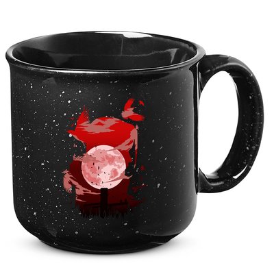 Red Moon Ninja 15oz Campfire Ceramic Mug