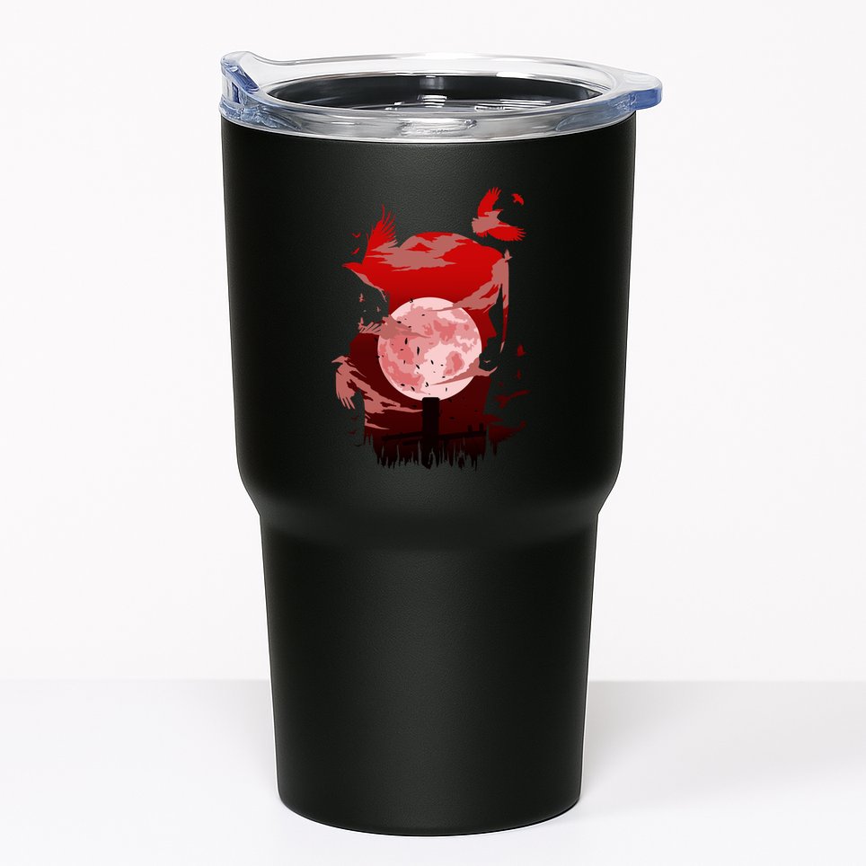 Red Moon Ninja Tumbler