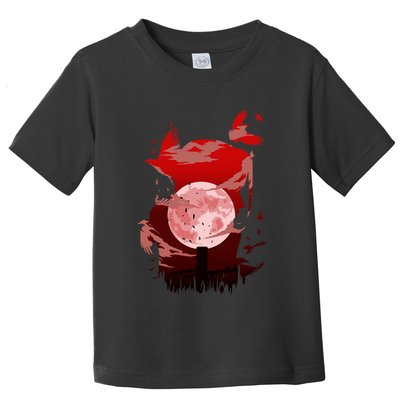 Red Moon Ninja Toddler T-Shirt