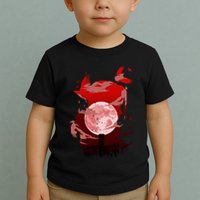 Red Moon Ninja Toddler T-Shirt