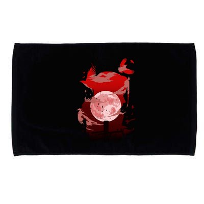 Red Moon Ninja Microfiber Hand Towel