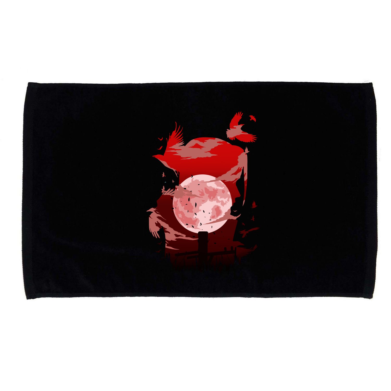 Red Moon Ninja Microfiber Hand Towel
