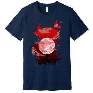 Red Moon Ninja Premium T-Shirt