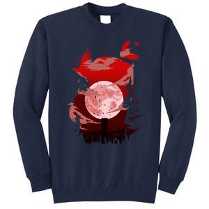 Red Moon Ninja Tall Sweatshirt