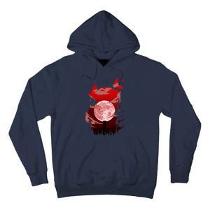 Red Moon Ninja Tall Hoodie