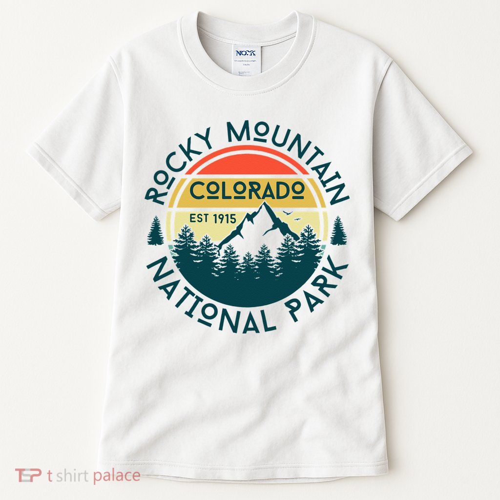 Rocky Mountain National Park Colorado Nature Hiking Tall T-Shirt