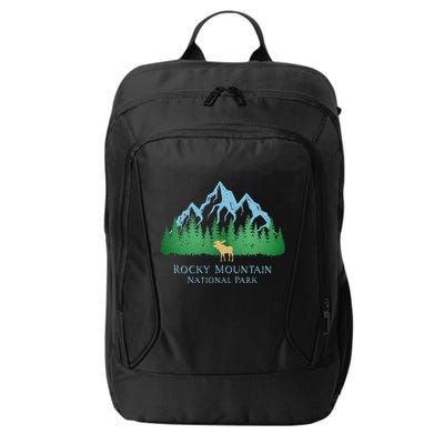 Rocky Mountain National Park Colorado Mountain Trees Moose City Backpack
