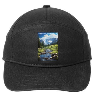 Rocky Mountain National Park 7-Panel Snapback Hat