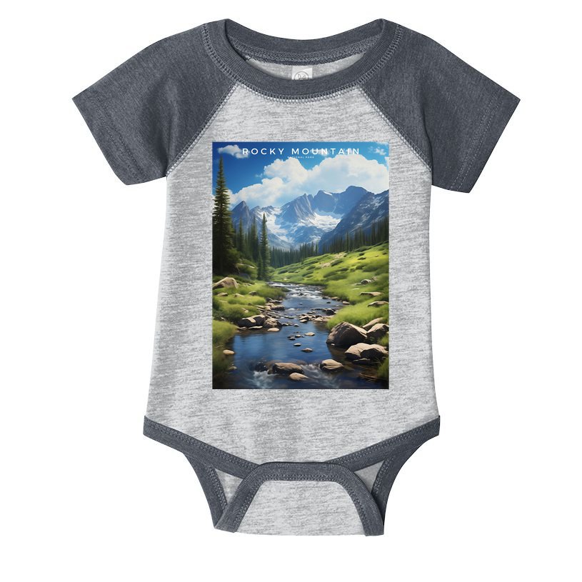 Rocky Mountain National Park Infant Baby Jersey Bodysuit