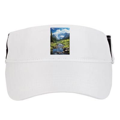 Rocky Mountain National Park Adult Drive Performance Visor
