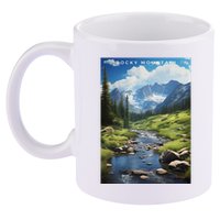 Rocky Mountain National Park 11oz C Handle Ceramic Mug