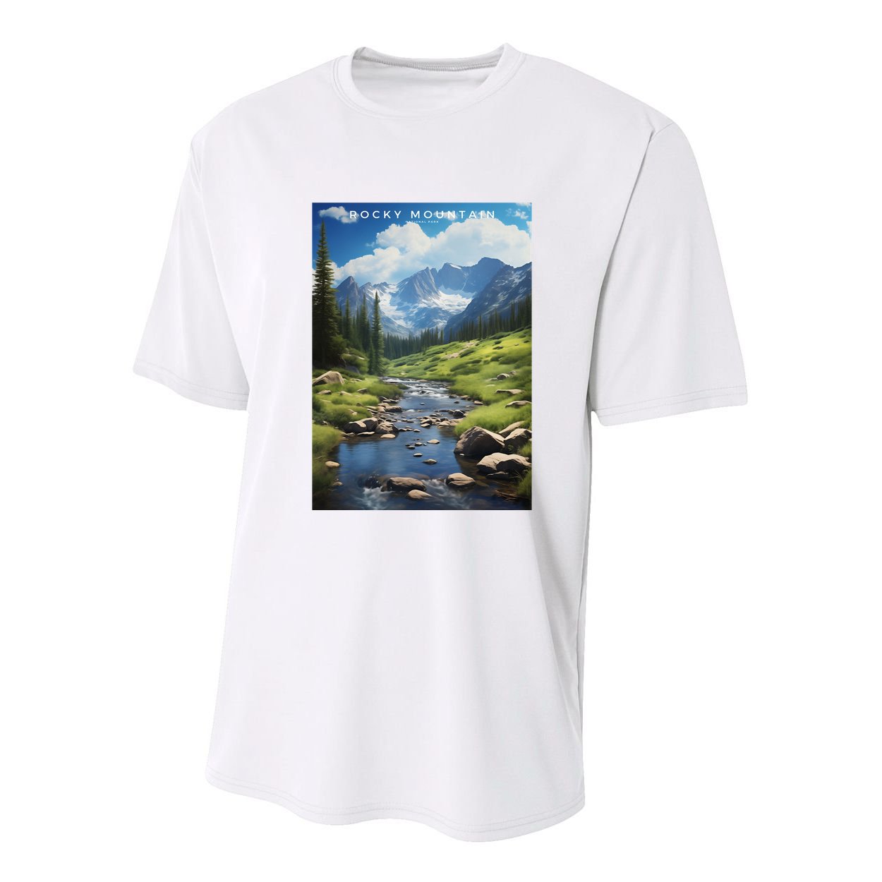 Rocky Mountain National Park Youth Performance Sprint T-Shirt