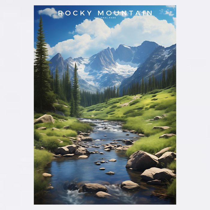 Rocky Mountain National Park Trucker Hat