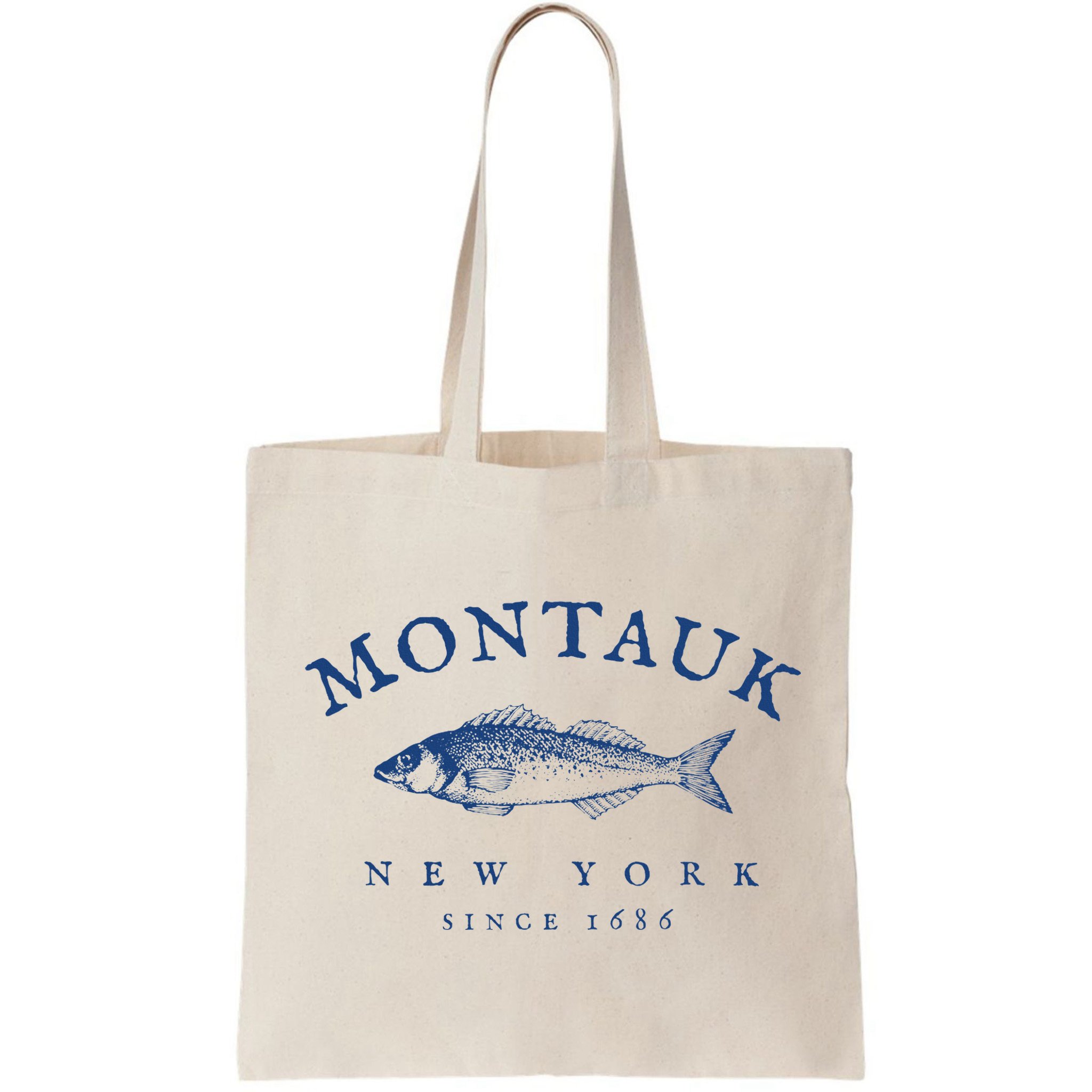 Retro Montauk New York Fishing Bag