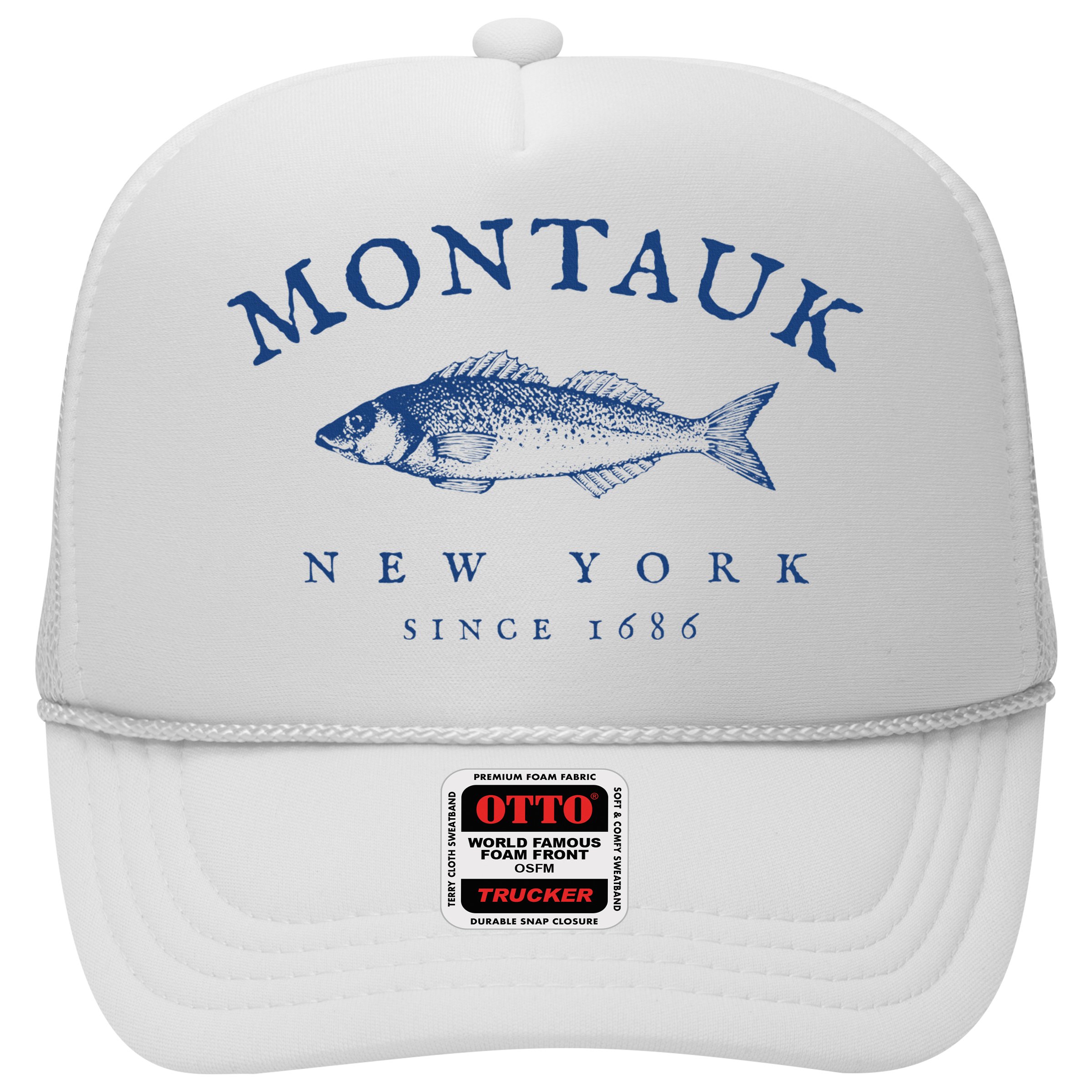 Retro Montauk New York Fishing Hat