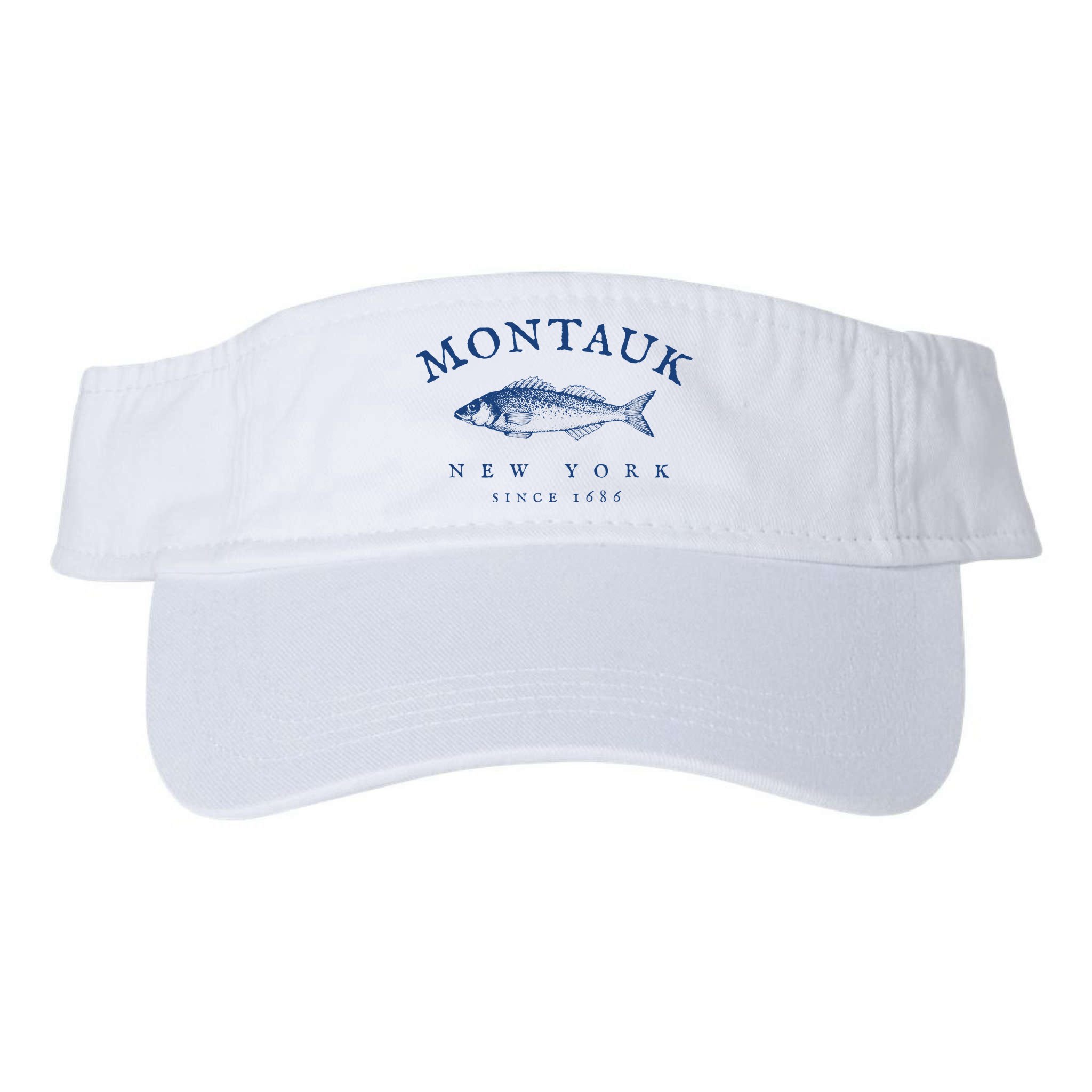 Retro Montauk New York Fishing Visor