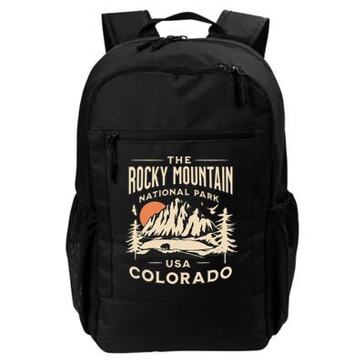 Rocky Mountain National Park Colorado Hike Outdoors Vintage Backpack