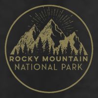 Rocky Mountain National Park Cool Rocky Mountain 7 Panel Mesh Trucker Snapback Hat