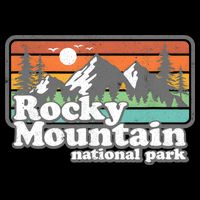 Rocky Mountain National Park Colorado Hiking Camping Gift Hoodie