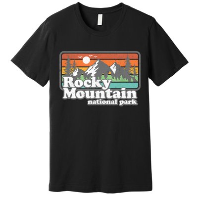 Rocky Mountain National Park Colorado Hiking Camping Gift Premium T-Shirt