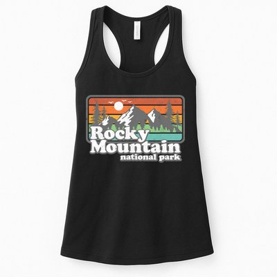 Rocky Mountain National Park Colorado Hiking Camping Gift Womens Tank Top