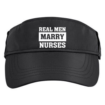 Real Marry Nurses Meaningful Gift Proud Husband Of Wife Spouse Gift Adult Drive Performance Visor