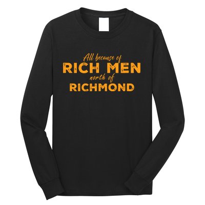 Rich Men North Of Richmond Oliver Anthony Long Sleeve Shirt