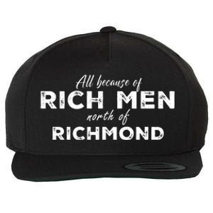 Rich Men North Of Richmond Oliver Anthony Wool Snapback Cap