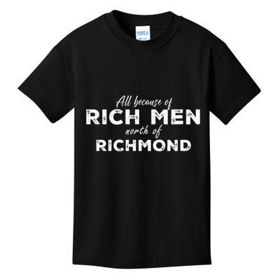 Rich Men North Of Richmond Oliver Anthony Kids T-Shirt