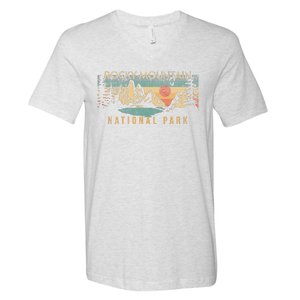 Rocky Mountain National Park V-Neck T-Shirt