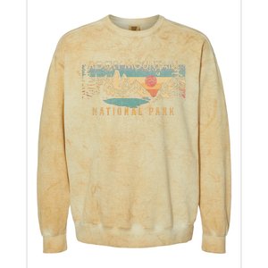 Rocky Mountain National Park Colorblast Crewneck Sweatshirt