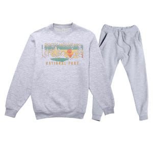 Rocky Mountain National Park Premium Crewneck Sweatsuit Set