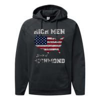 Rich Men North Of Richmond Oliver Anthony Performance Fleece Hoodie